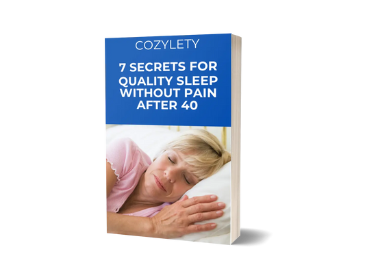 EBook: "7 SECRETS FOR QUALITY SLEEP WITHOUT PAIN AFTER 40"