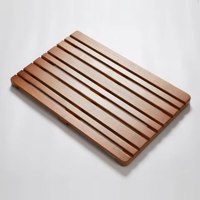 Teak Shower and Bath Mat 14"x21"