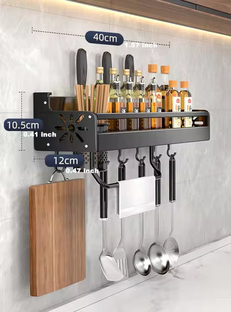 Kitchen Organizer Shelf Wall