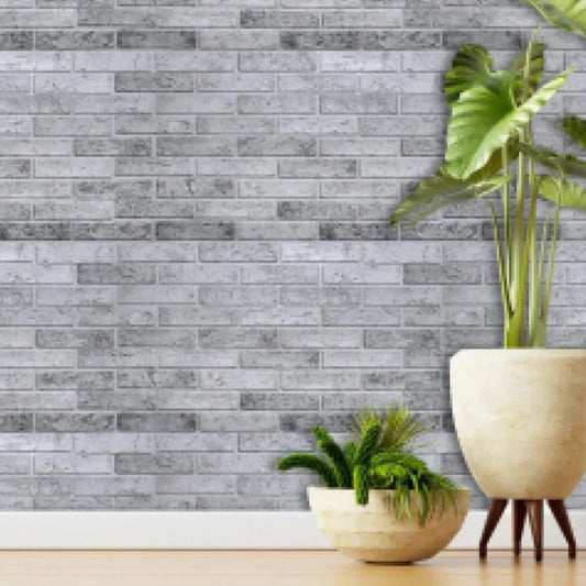 Light Brick Style Wall Panels (Set of 20 Panels)