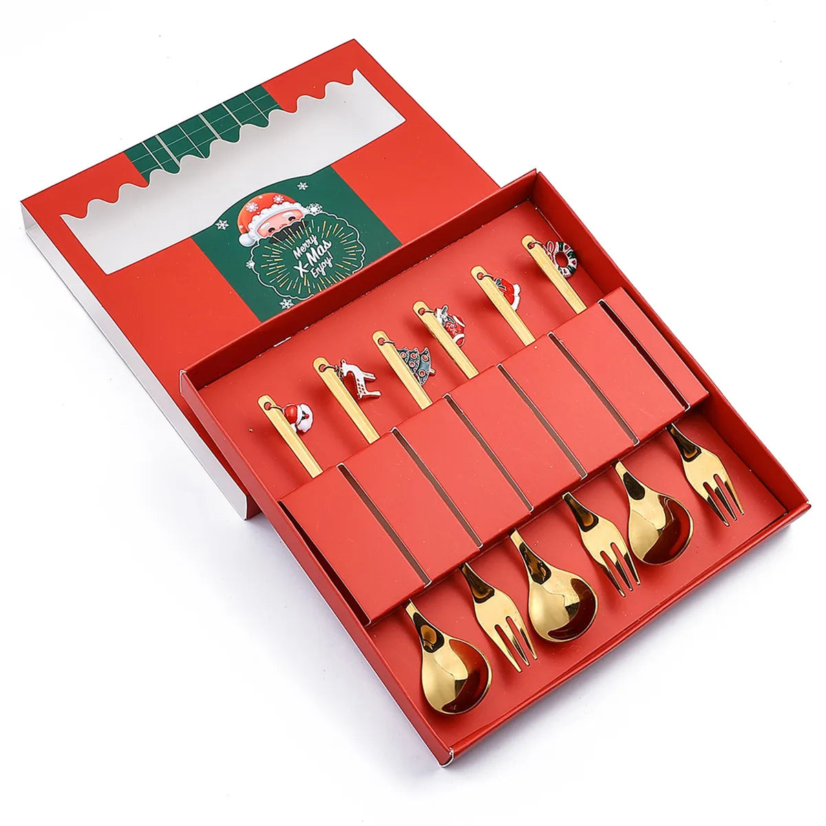 Christmas Cutlery Set-6pcs