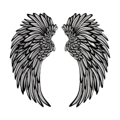 Angel Wings Metal Wall Art